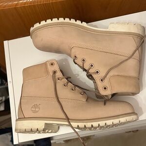 Timberland Light Tan Leather Boots